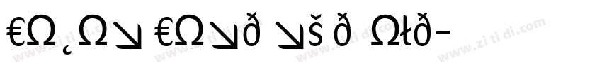 Cocon Condensed Bold字体转换